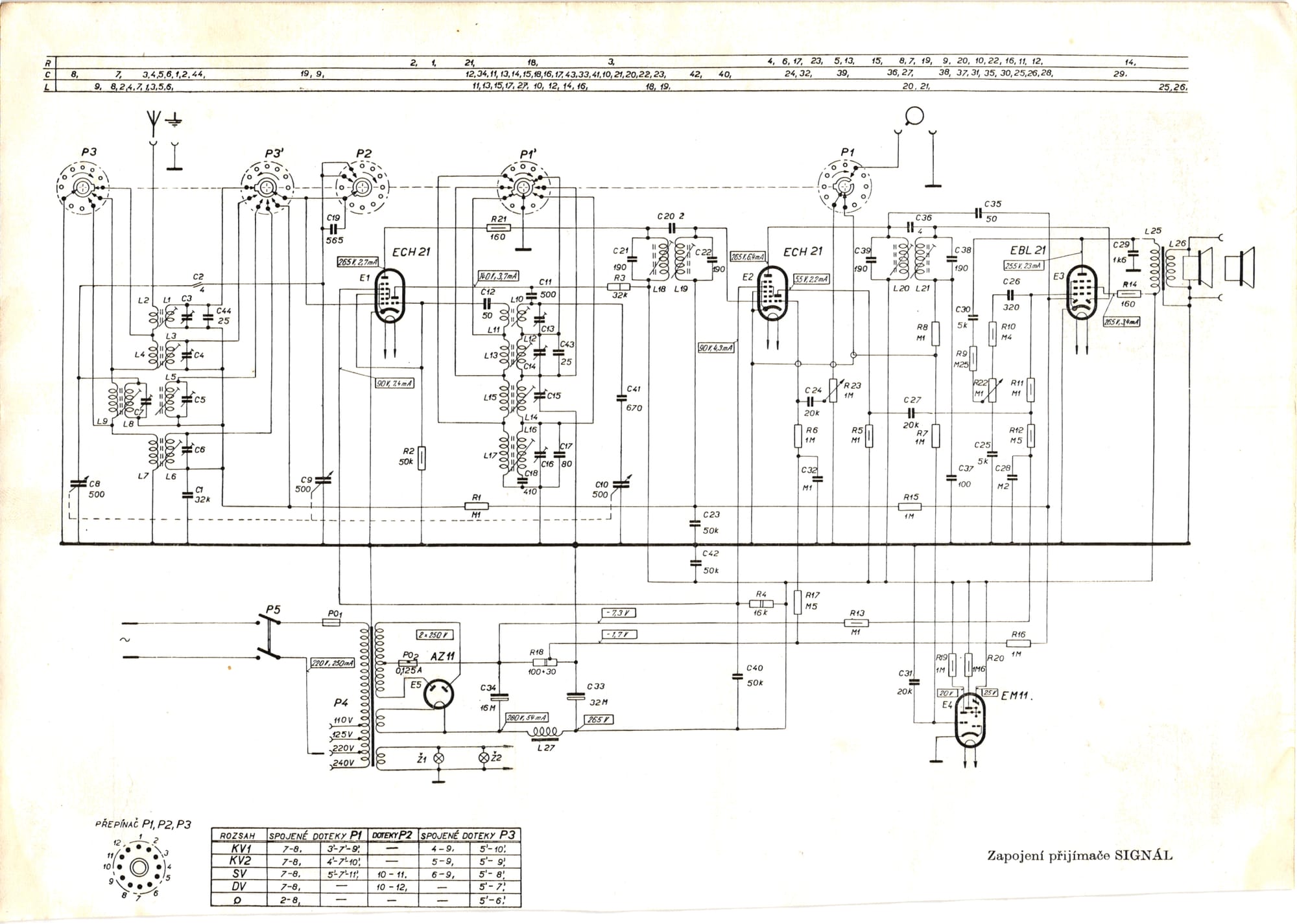 REL Signal Schematic