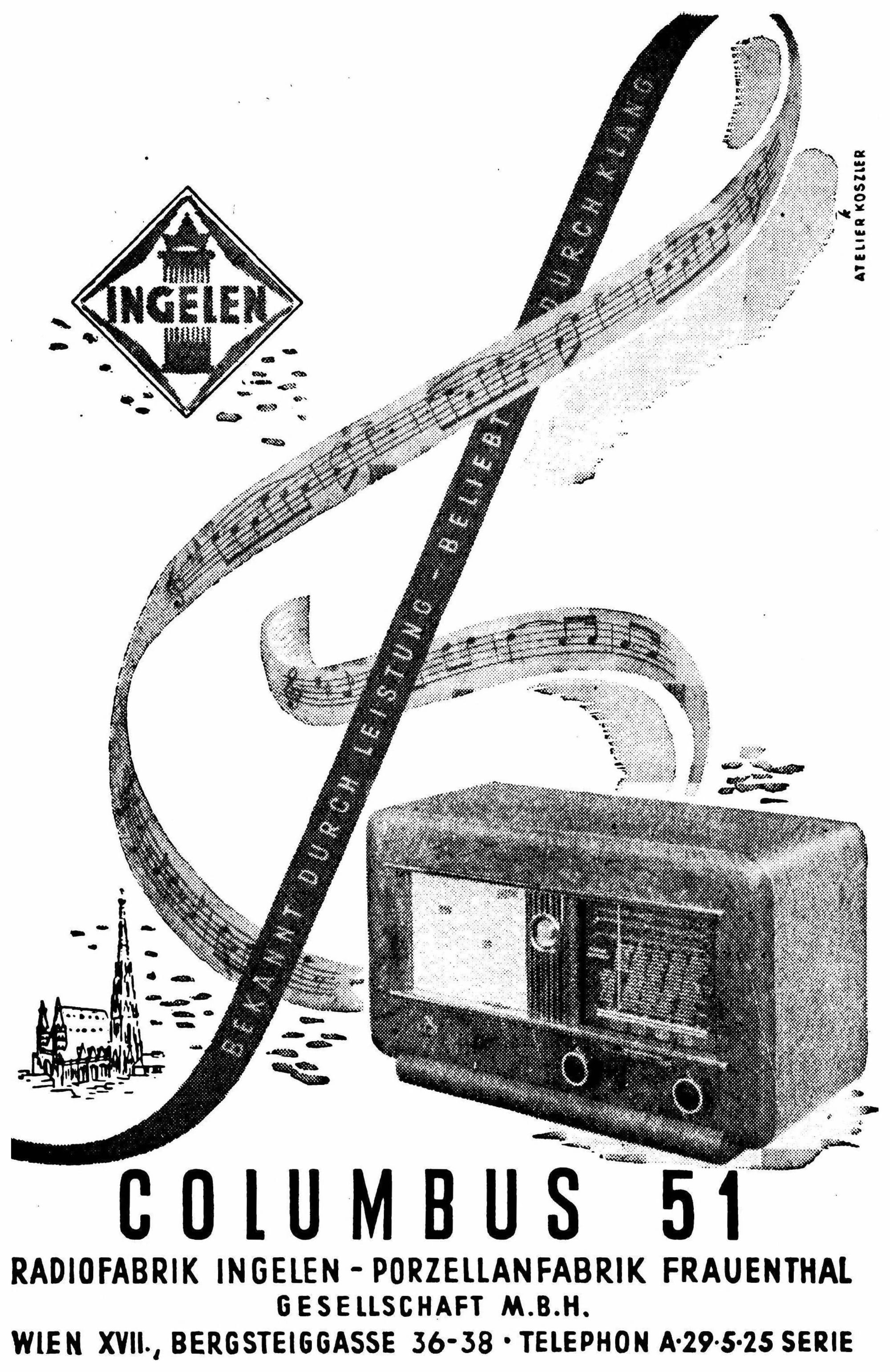 Ingelen Columbus 51 GW advertisment
