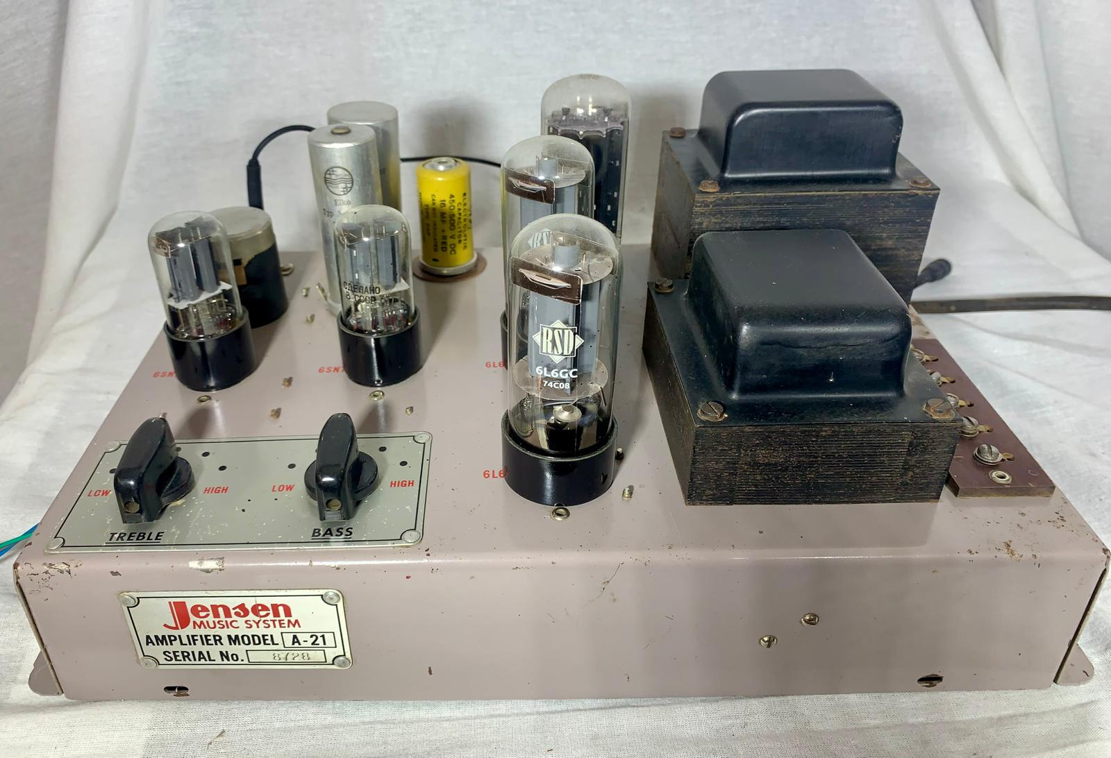 Jensen A-21 Jukebox Amplifier